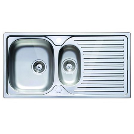 Astracast 1.5 Bowl Satin Polish Stainless Steel Sink
