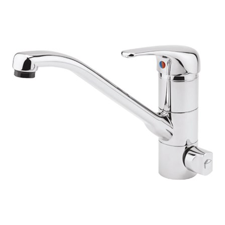 Tre Mercati Technic Mono Sink Mixer With Built In Water Filter - Chrome