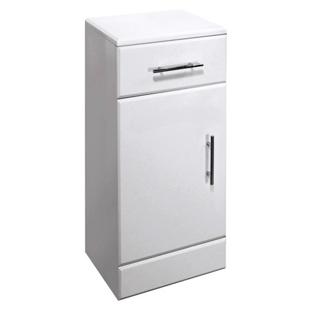 Premier Delaware 250mm White Storage Cupboard
