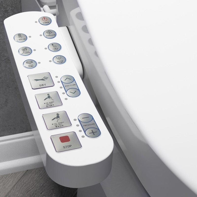 Remote control for Tap Warehouse smart toilet
