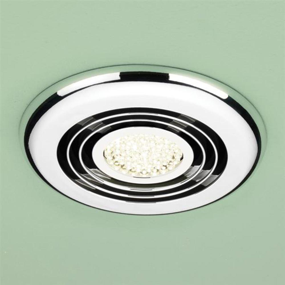 HIB Turbo LED Bathroom Shower Light Ceiling Ventilation ...