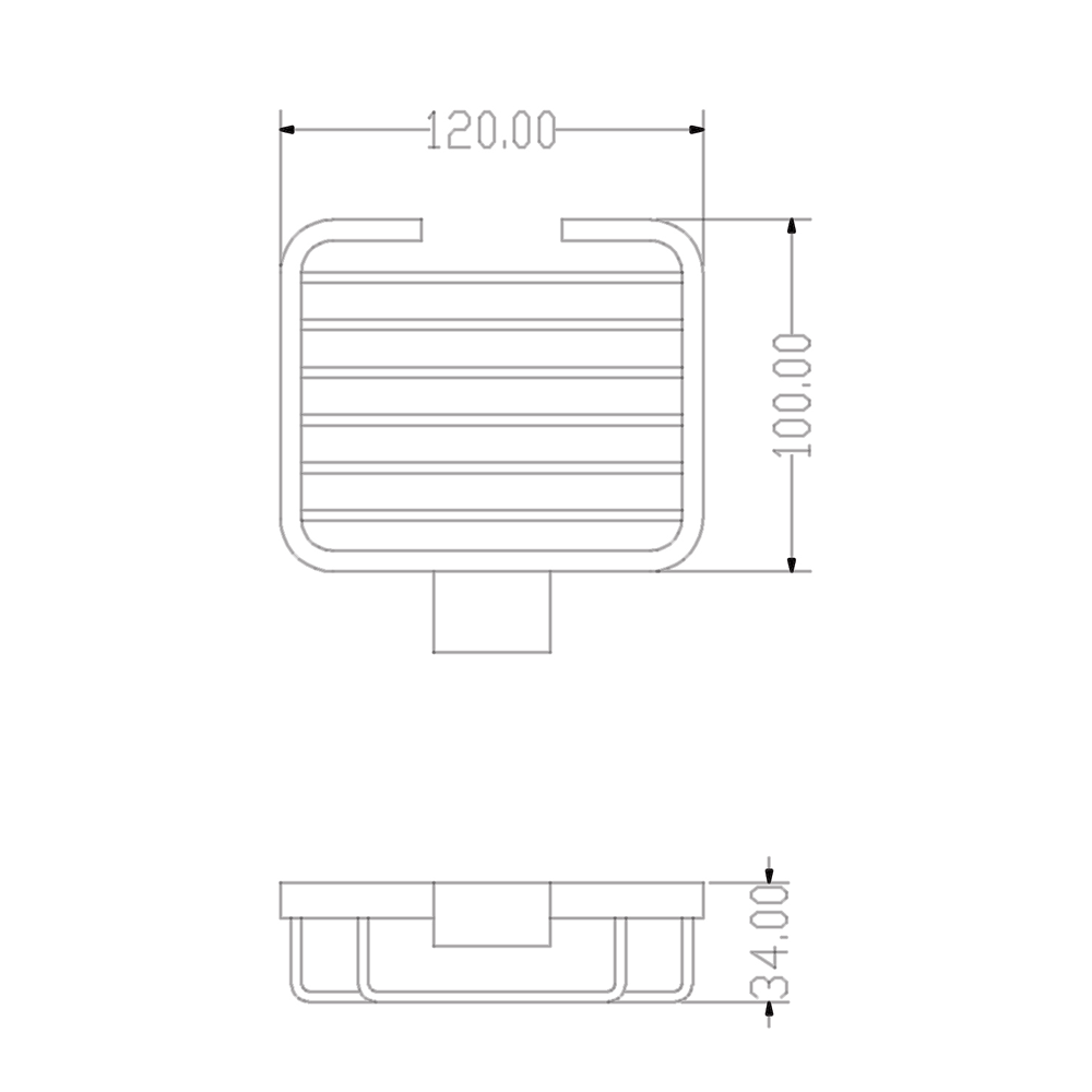 Harbour Status Matt Black Soap Basket