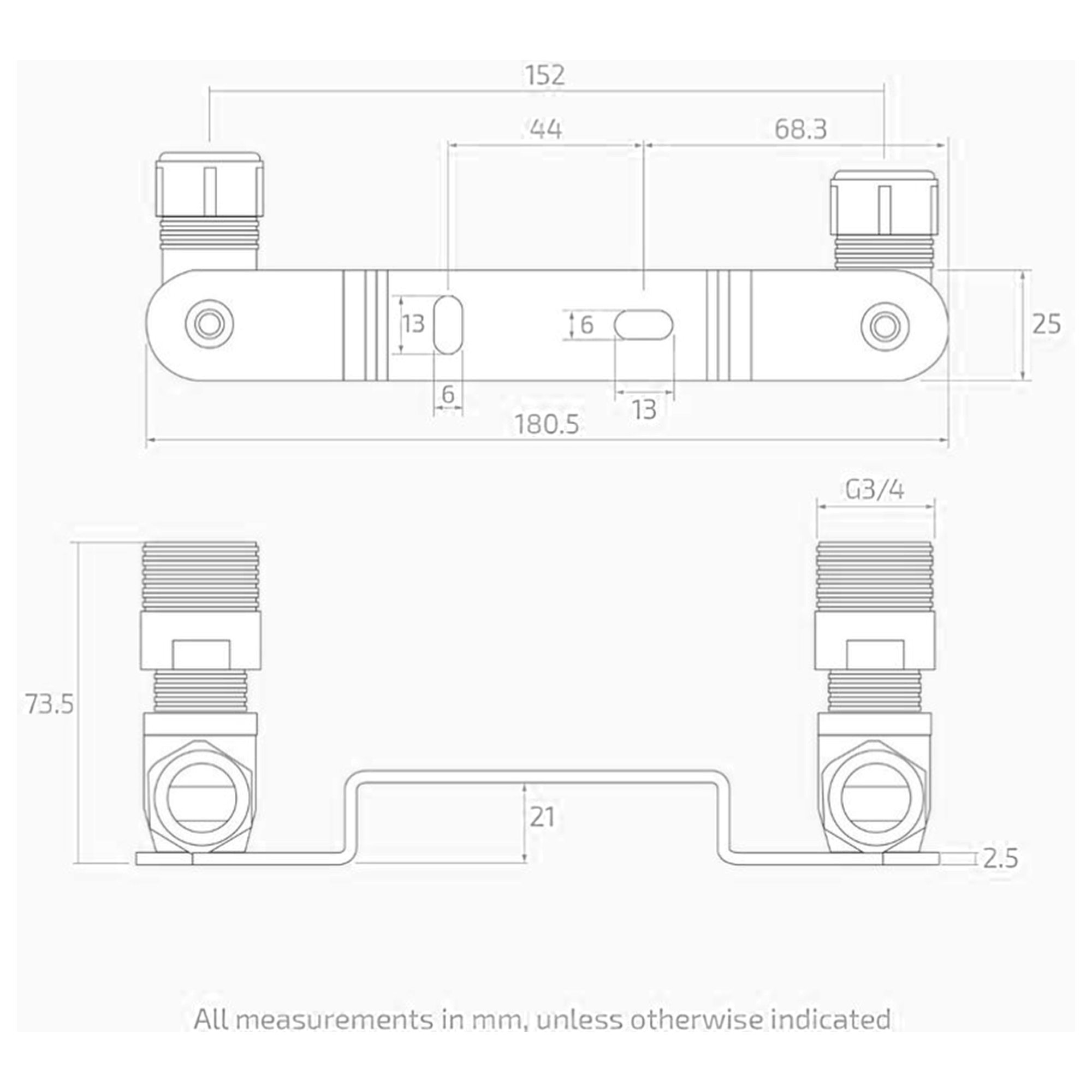 Sagittarius Cavity Bar Valve Mounting Bracket