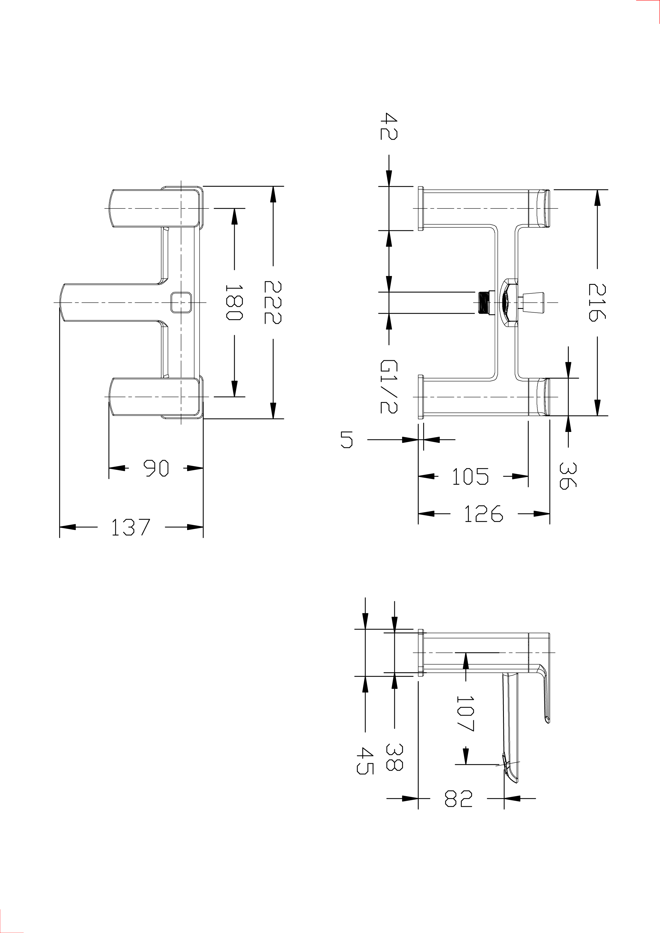 Sagittarius Ravenna Bath Shower Mixer & Kit