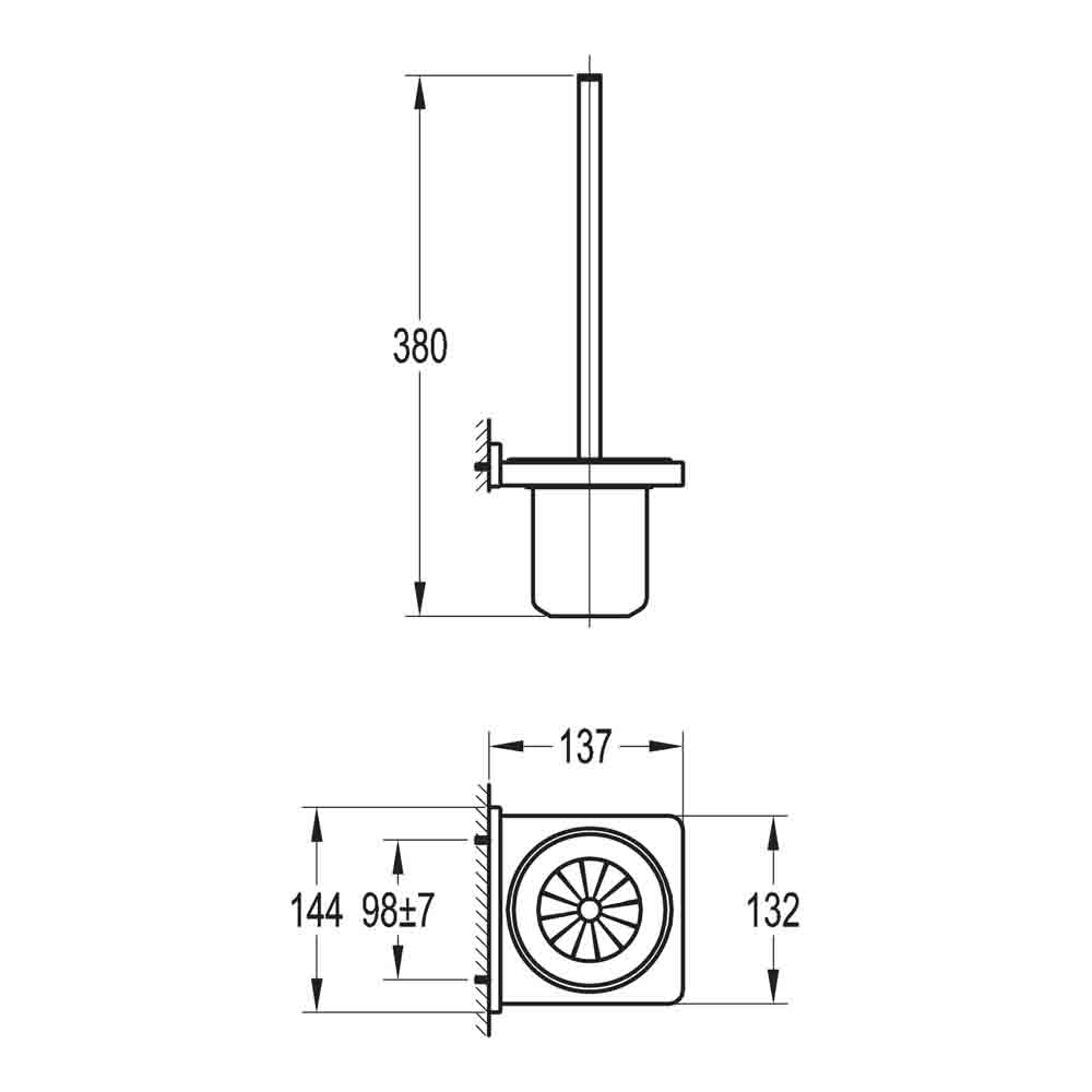 Flova Sofija Toilet Brush & Holder