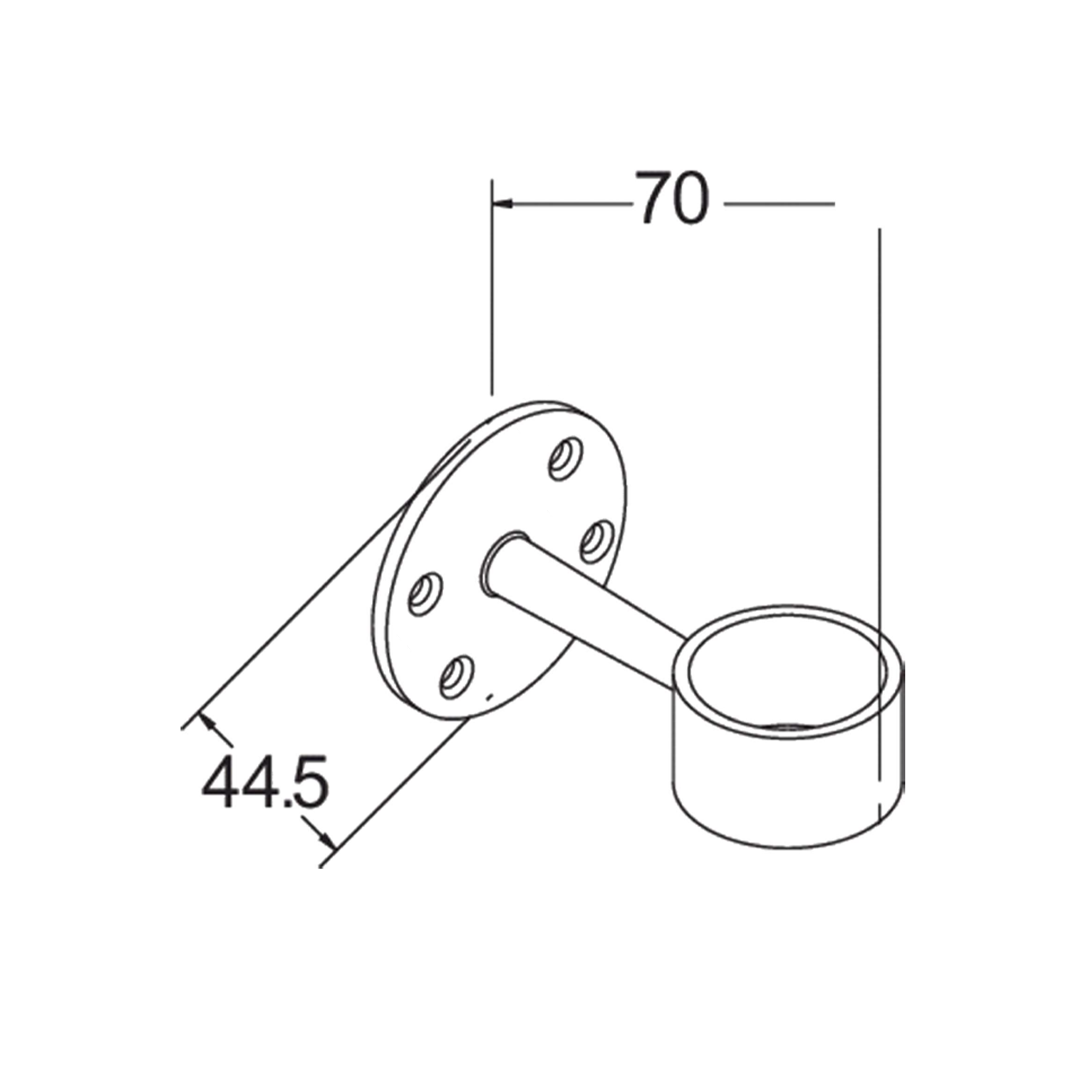 Deva Wall Mounted Hose Retainer