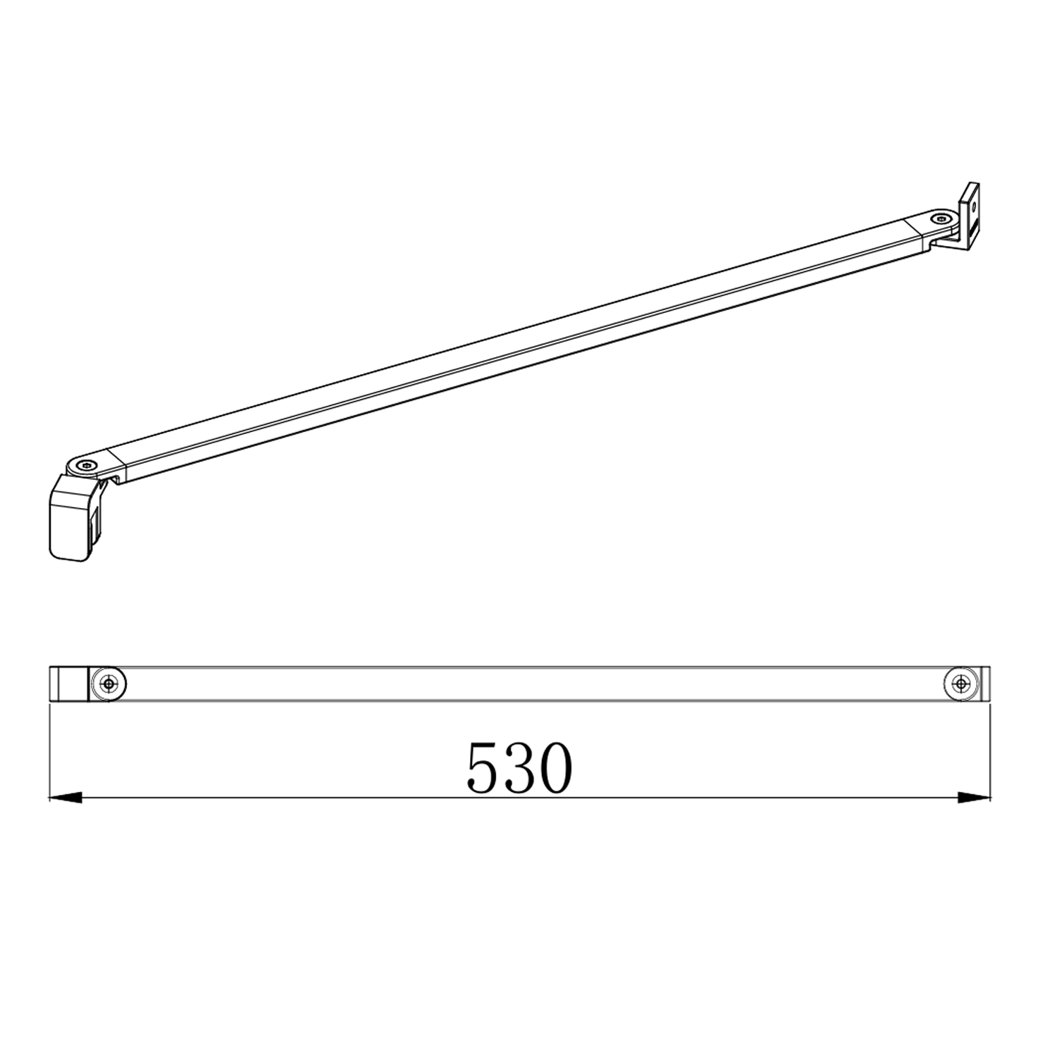 Harbour i10 Angled Stabilising Bar