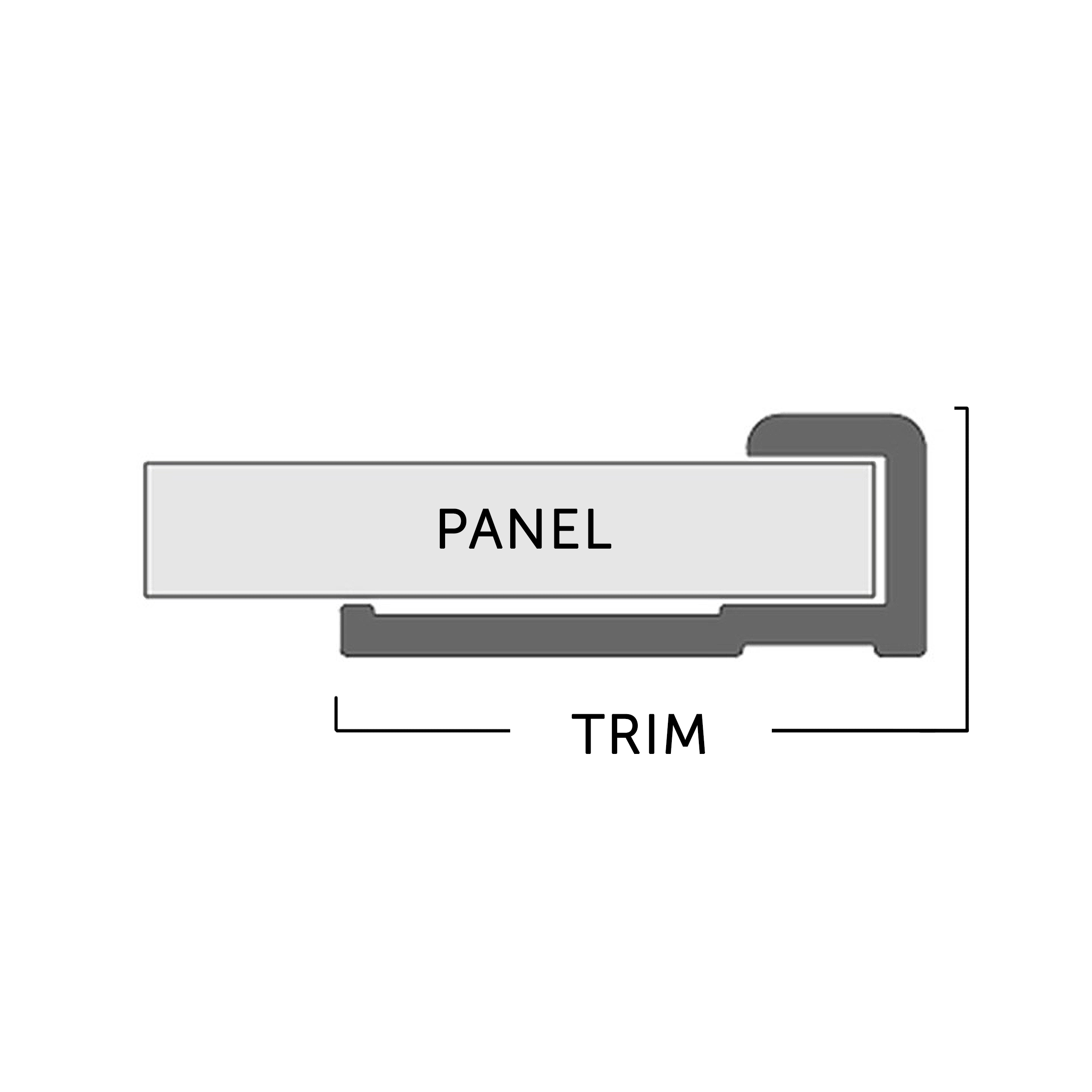 Drench Naturals Bathroom Wall Panel Trim