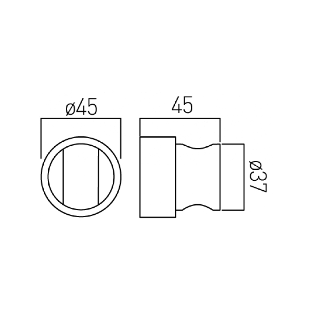 Vado Zoo Wall Mounted Shower Bracket
