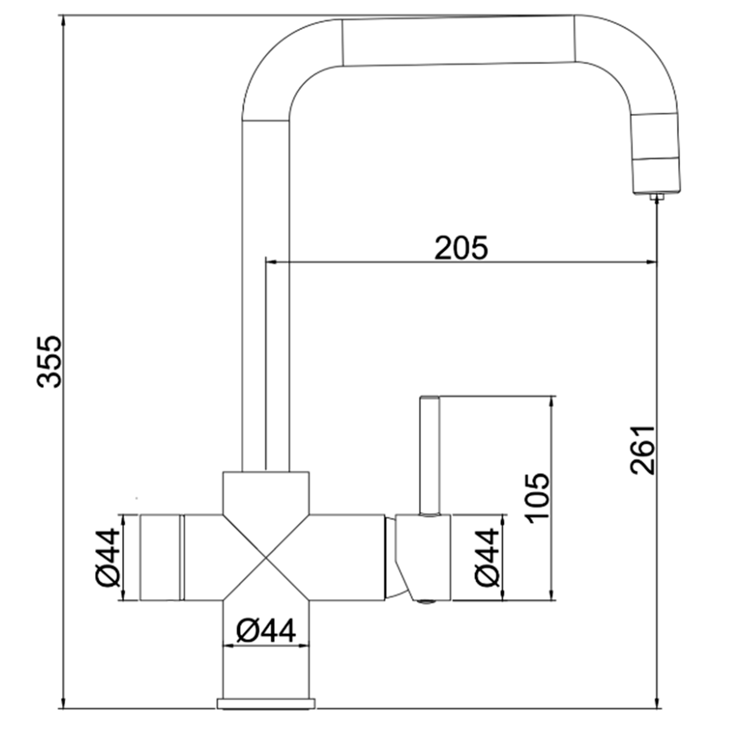 Vellamo Biometric 3-in-1 Fingerprint Instant Boiling Water Tap with WRAS-Approved Boiler & Filter