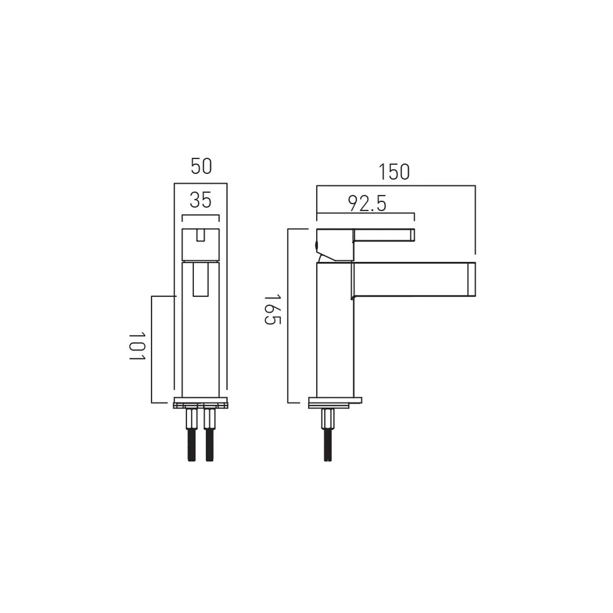 Vado Individual Edit Mono Basin Mixer Tap