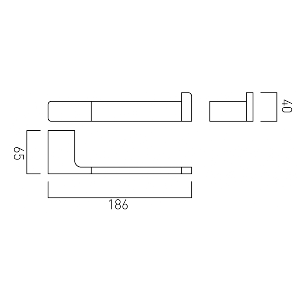 Vado Shama Toilet Roll Holder