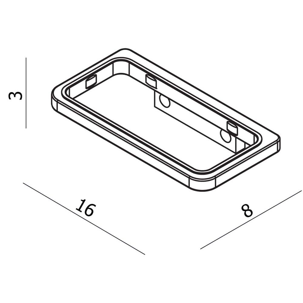 Crosswater Wisp Double Holder