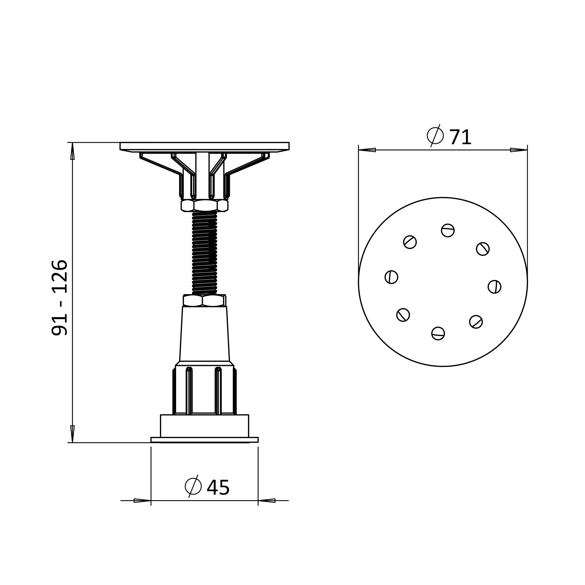Crosswater Vito Resin Shower Tray Riser Kit