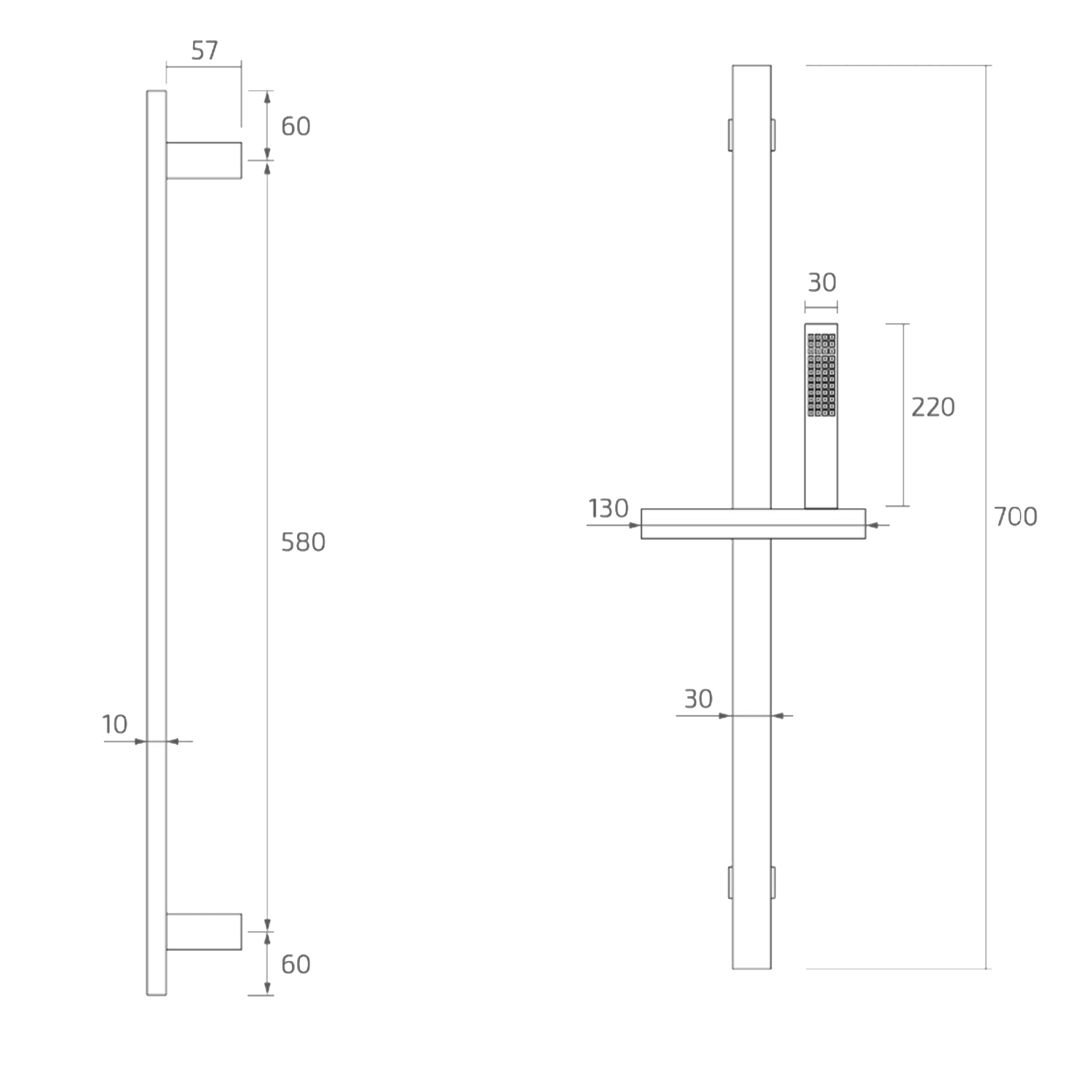 Sagittarius Stark Slide Rail Kit