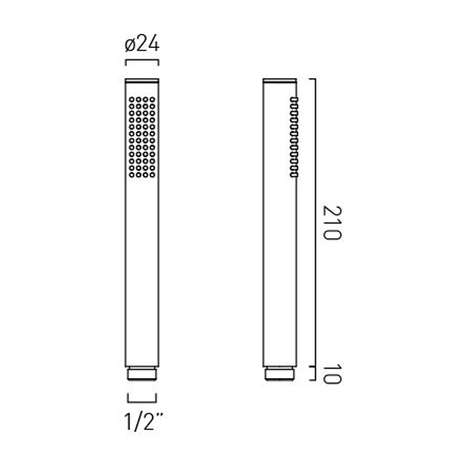 Vado Safari Microphone Shower Handset