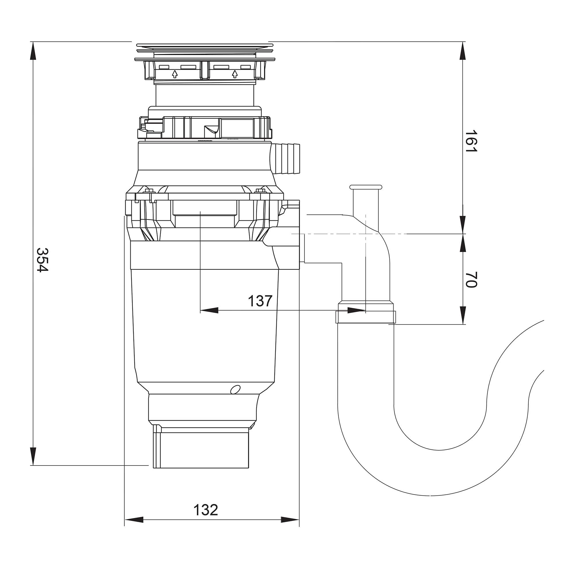 Rangemaster 700 Waste Disposal Unit