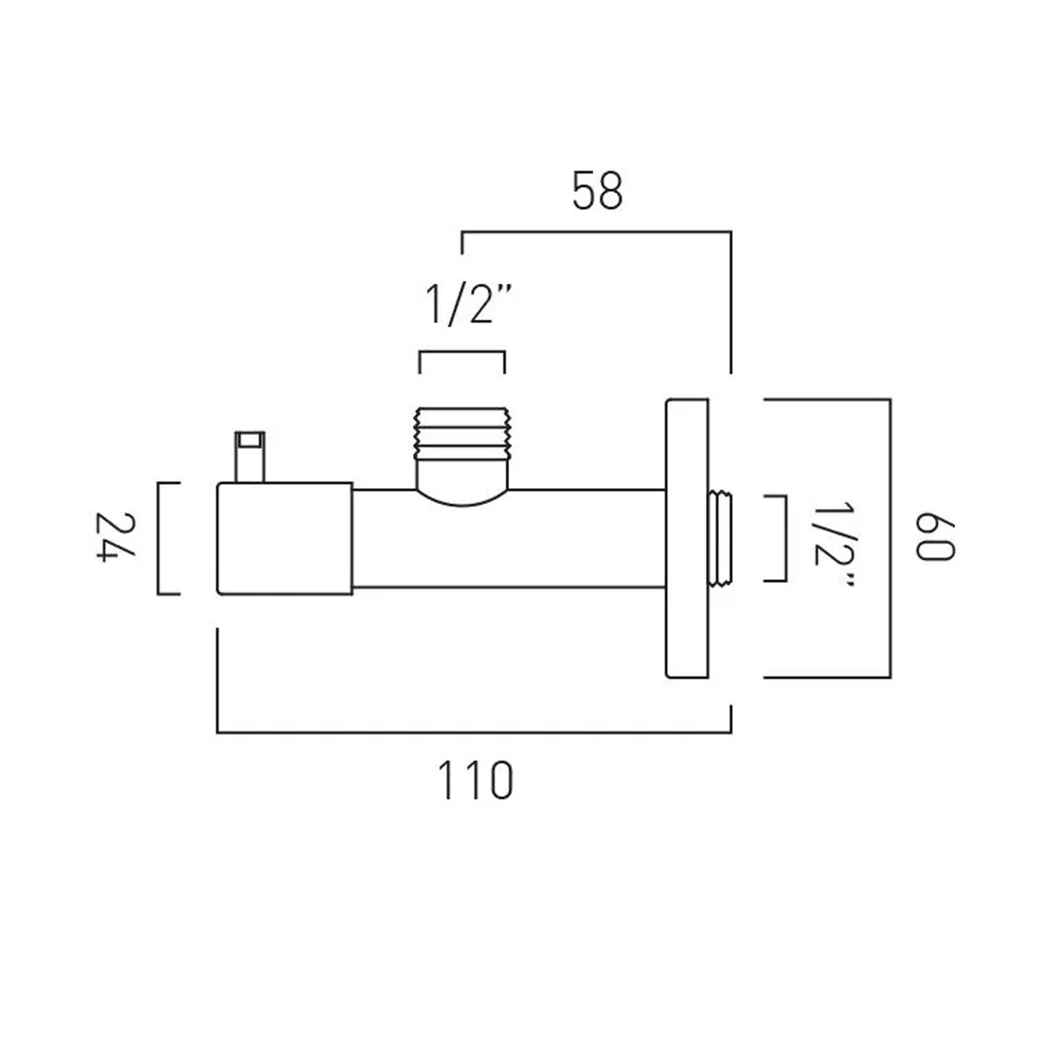 Vado Individual Angle Valve