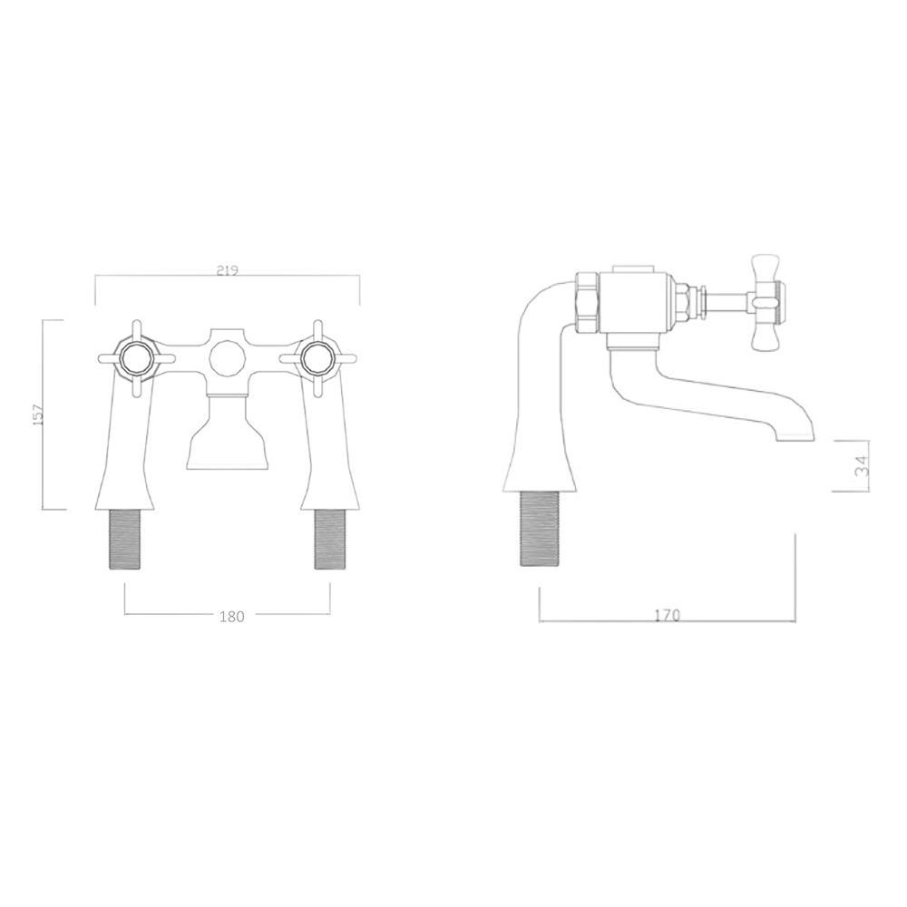 Sagittarius Churchman Gold Bath Filler