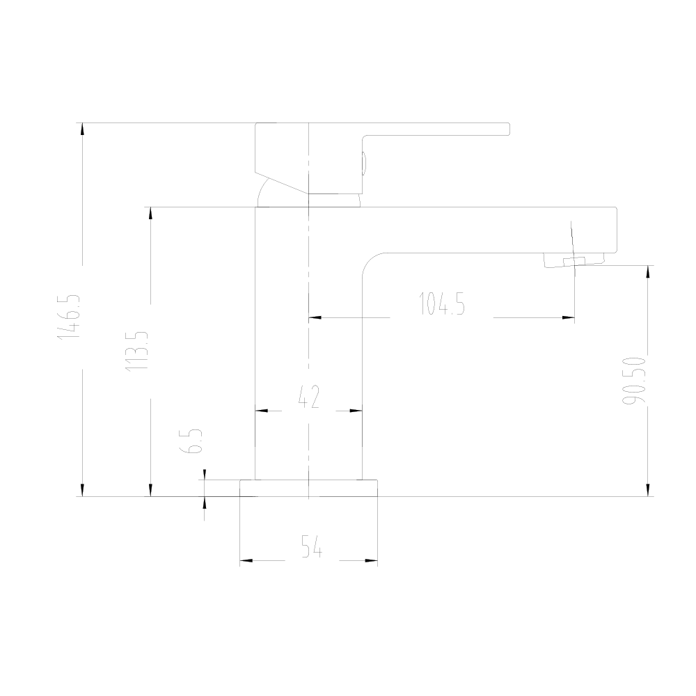 Vellamo Aspire Basin Mixer Tap & Waste