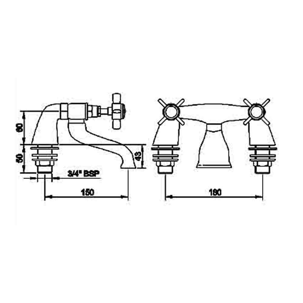nuie Beaumont Bath Filler