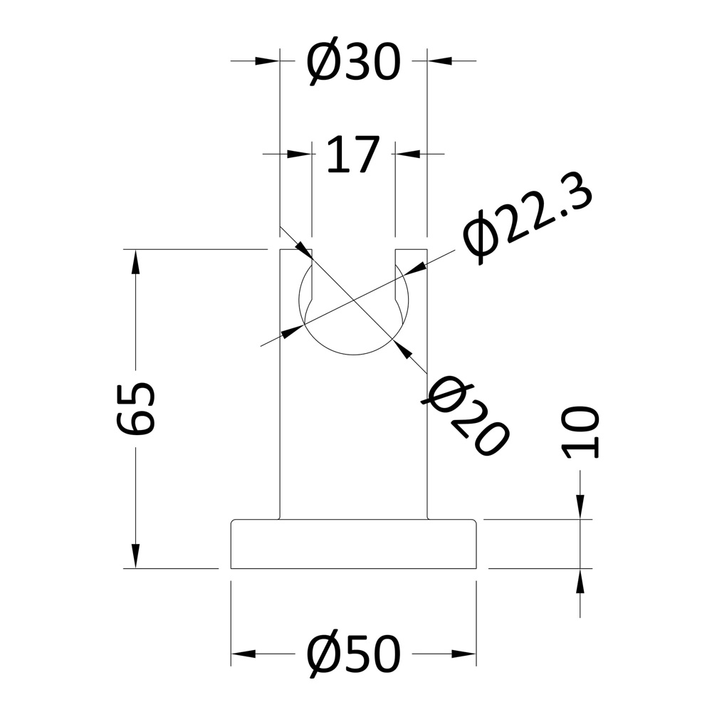 nuie Luxury Wall Bracket