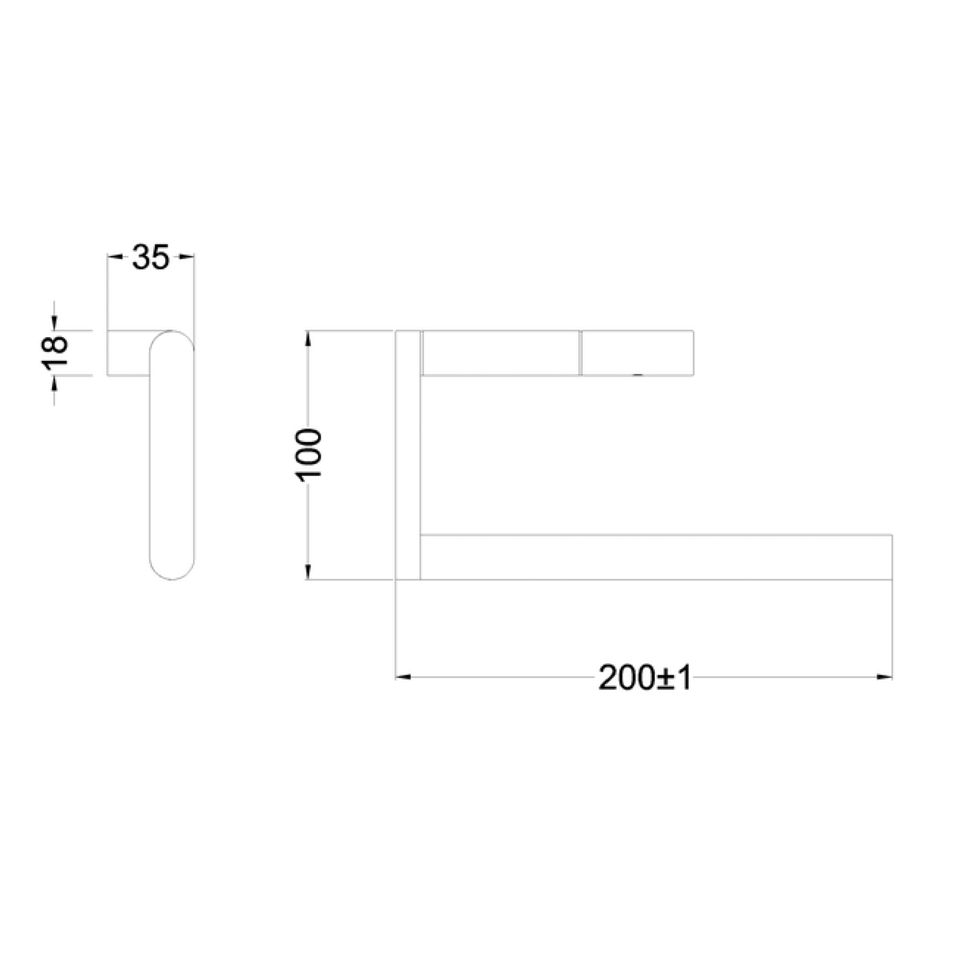 Crosswater MPRO Towel Ring Brushed Brass Tap Warehouse