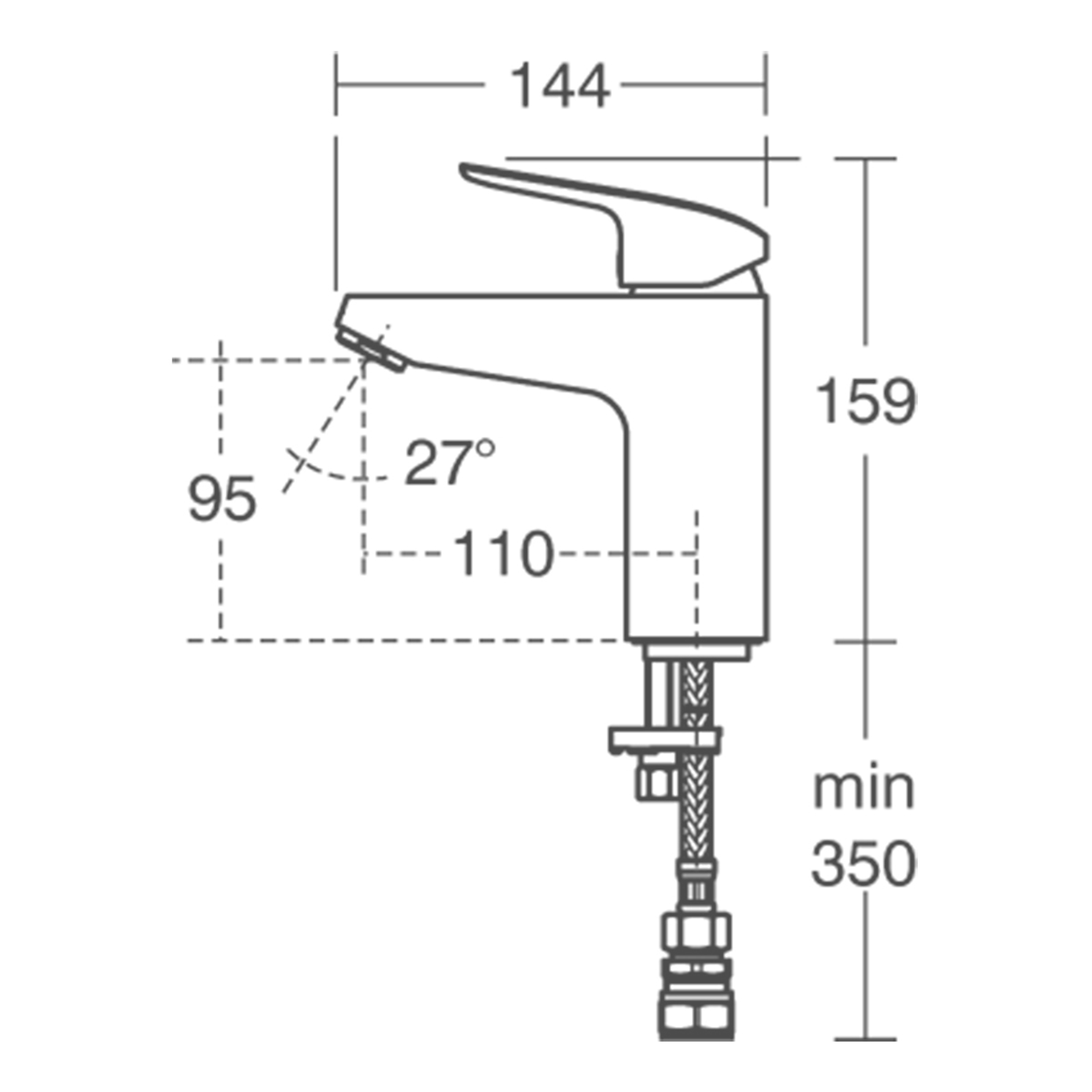 Ideal Standard Ceraflex Mono Basin Mixer Tap