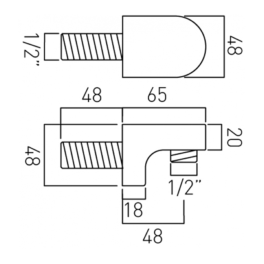 Vado Life Wall Outlet
