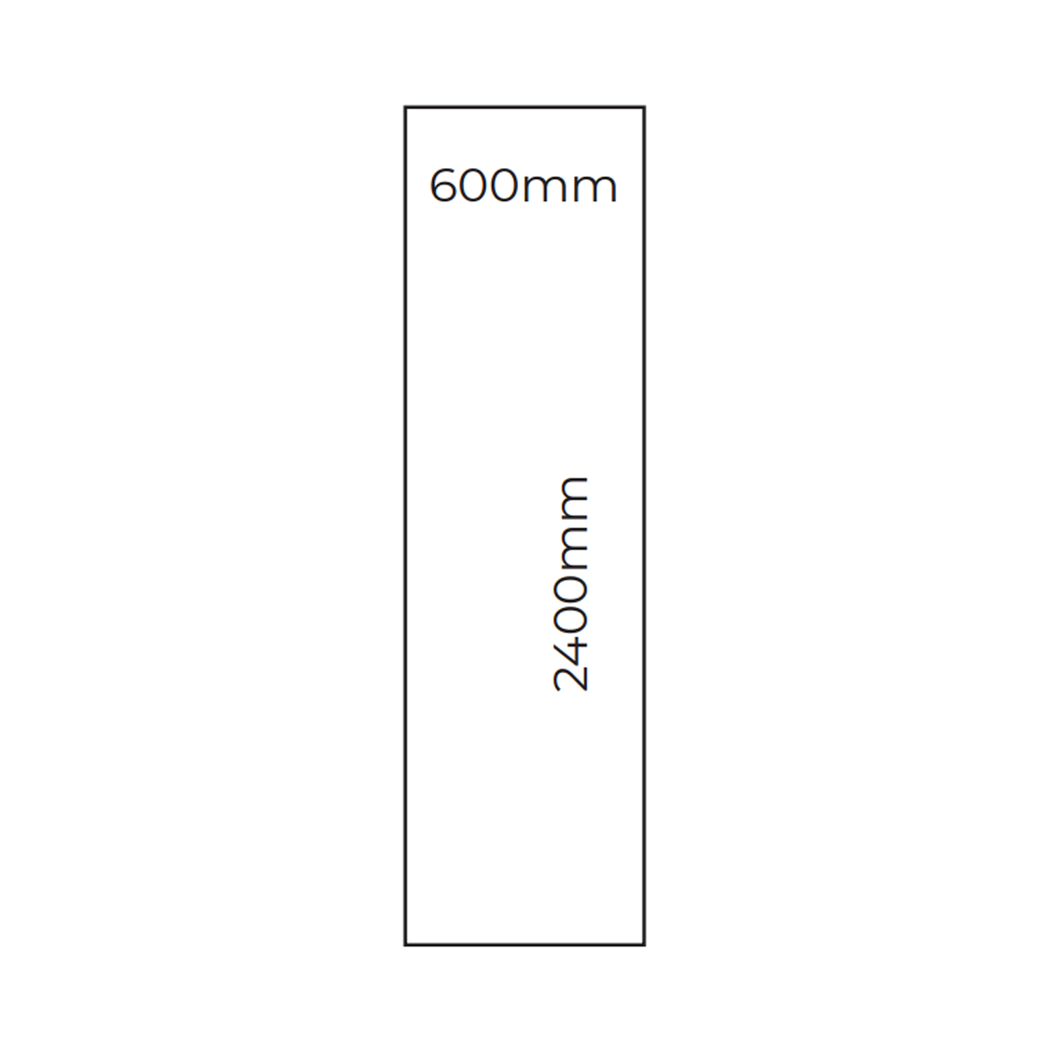 Showerwall Arcade Matt Walnut Laminate Ply Wood Proclick Bathroom Wall Panel - 2400 x 600mm