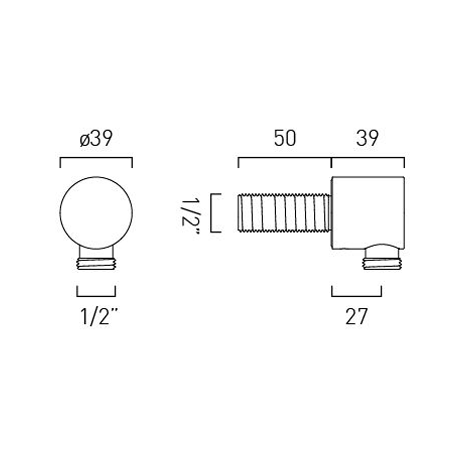 Vado Safari Wall Outlet