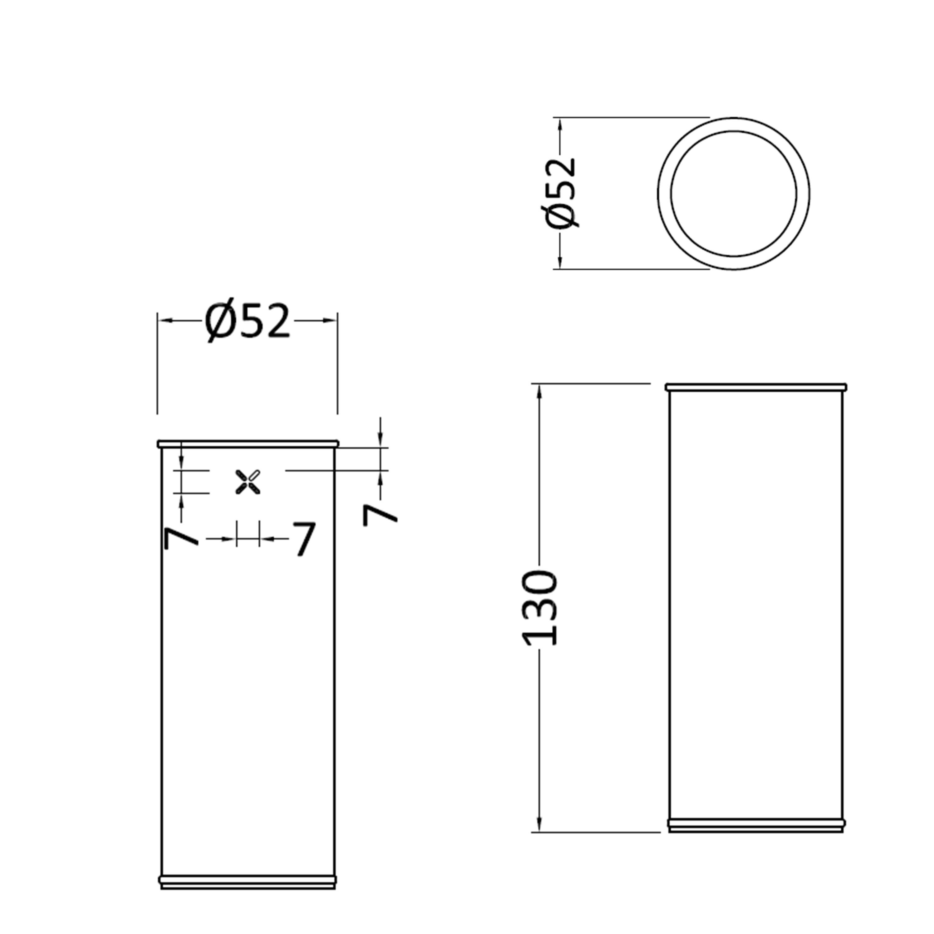 Crosswater MPRO Freestanding Tumbler Holder