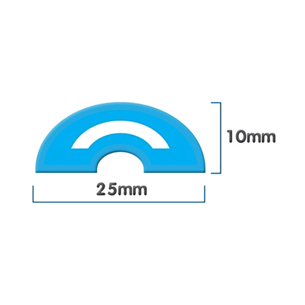 Uniblade Chameleon Rubber Threshold Wet Room Floor Seal Tap Warehouse