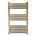 EliteHeat Steel Ladder Heated Towel Rail 25mm Bars - Brushed Brass - 800 x 500mm