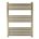 EliteHeat Steel Ladder Heated Towel Rail 25mm Bars - Brushed Brass - 800 x 600mm